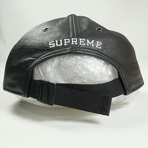 SUPREME シュプリーム ×The North Face 18AW Leather 6-Panel Hat Black キャップ 黒 Size 【フリー】 【新古品・未使用品】 20819160
