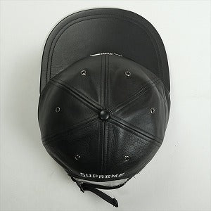 SUPREME シュプリーム ×The North Face 18AW Leather 6-Panel Hat Black キャップ 黒 Size 【フリー】 【新古品・未使用品】 20819160