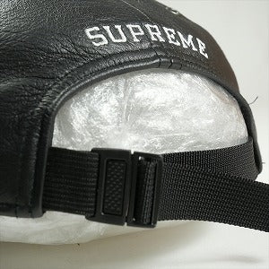 SUPREME シュプリーム ×The North Face 18AW Leather 6-Panel Hat Black キャップ 黒 Size 【フリー】 【新古品・未使用品】 20819160