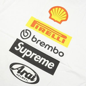 SUPREME シュプリーム ×Ducati 24SS Logos Tee White Tシャツ 白 Size 【L】 【新古品・未使用品】 20819162