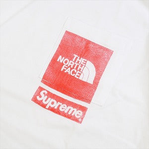SUPREME シュプリーム ×THE NORTH FACE 23SS Printed Pocket Tee Tシャツ 白 Size 【L】 【新古品・未使用品】 20819165