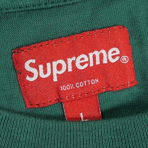 SUPREME シュプリーム 20AW Scatter Logo L/S Top ロンT 緑 Size 【L】 【中古品-非常に良い】 20819172