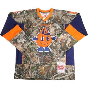 SUPREME シュプリーム ×Mitchell & Ness 24AW NCAA Hockey Jersey TrueTimber Kanati Camo ホッケージャージ 茶 Size 【L】 【新古品・未使用品】 20819173