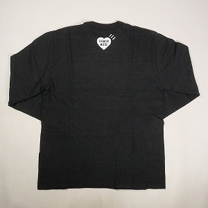 HUMAN MADE ヒューマンメイド 24AW GRAPHIC L/S T-SHIRT HM28CS035 BLACK ハートロゴロンT 黒 Size 【XXL】 【新古品・未使用品】 20819181