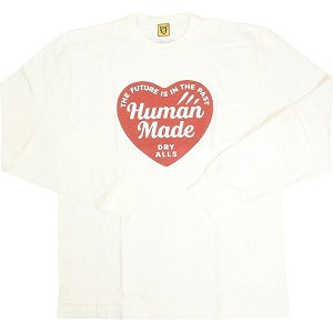 HUMAN MADE ヒューマンメイド 24AW GRAPHIC L/S T-SHIRT HM28CS035 WHITE ハートロゴロンT 白 Size 【XXL】 【新古品・未使用品】 20819182