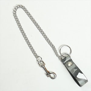 SUPREME シュプリーム 25SS Leather Chain Wallet Snow Camo レザーチェーンウォレット 白灰 Size 【フリー】 【新古品・未使用品】 20819190