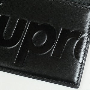 SUPREME シュプリーム 25SS Leather Zip Card Holder Black レザーカードケース 黒 Size 【フリー】 【新古品・未使用品】 20819192