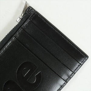 SUPREME シュプリーム 25SS Leather Zip Card Holder Black レザーカードケース 黒 Size 【フリー】 【新古品・未使用品】 20819192