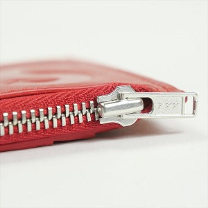 SUPREME シュプリーム 25SS Leather Zip Card Holder Red レザーカードケース 赤 Size 【フリー】 【新古品・未使用品】 20819193