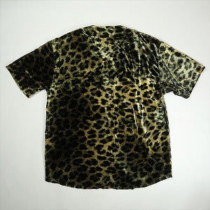 SUPREME シュプリーム 25SS Velvet Baseball Jersey Leopard ベースボールシャツ 黄 Size 【M】 【新古品・未使用品】 20819198
