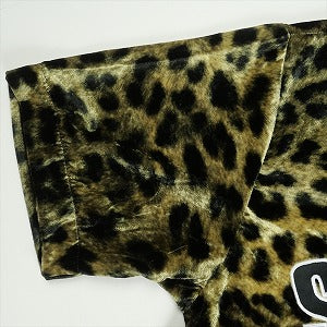 SUPREME シュプリーム 25SS Velvet Baseball Jersey Leopard ベースボールシャツ 黄 Size 【M】 【新古品・未使用品】 20819198