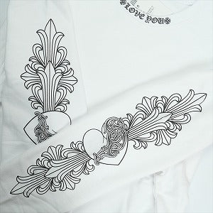 CHROME HEARTS クロム・ハーツ ONLINE LIMITED LOVE YOU CREW SWEATSHIRT WHITE クルーネックスウェット 白 Size 【M】 【新古品・未使用品】 20819204