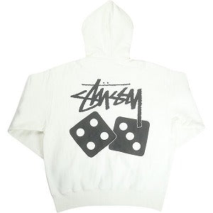 STUSSY ステューシー 25SS DICE PIG DYED ZIP HOOD NATURAL ジップパーカー 白 Size 【L】 【新古品・未使用品】 20819235