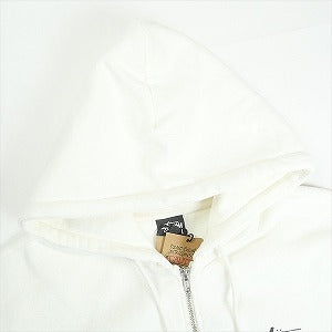 STUSSY ステューシー 25SS DICE PIG DYED ZIP HOOD NATURAL ジップパーカー 白 Size 【L】 【新古品・未使用品】 20819235