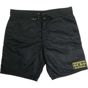 CHROME HEARTS クロム・ハーツ SHORT M SURF BRITCHES BLACK ワッペン付きスイムショーツ 黒 Size 【W36】 【中古品-良い】 20819237