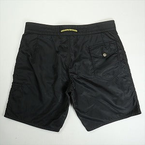 CHROME HEARTS クロム・ハーツ SHORT M SURF BRITCHES BLACK ワッペン付きスイムショーツ 黒 Size 【W36】 【中古品-良い】 20819237