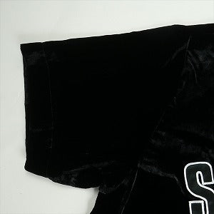 SUPREME シュプリーム 25SS Velvet Baseball Jersey Black ベースボールシャツ 黒 Size 【M】 【新古品・未使用品】 20819238
