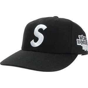SUPREME シュプリーム 25SS World Famous S Logo 6-Panel Black キャップ 黒 Size 【フリー】 【新古品・未使用品】 20819260