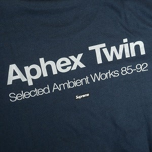 SUPREME シュプリーム ×Aphex Twin 25SS Ambient Works Tee Navy Tシャツ 紺 Size 【L】 【新古品・未使用品】 20819274