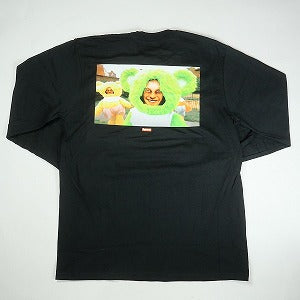 SUPREME シュプリーム ×Aphex Twin 25SS Donky Rhubarb L/S Tee Black ロンT 黒 Size 【L】 【新古品・未使用品】 20819275