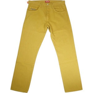 SUPREME シュプリーム 14SS Washed Denim Skater Jean デニムパンツ マスタード Size 【W32】 【新古品・未使用品】 20819288