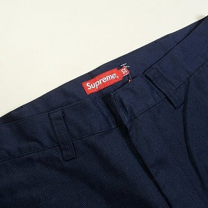 SUPREME シュプリーム Work Pant Navy ワークパンツ 紺 Size 【W32】 【新古品・未使用品】 20819291