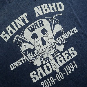 SAINT MICHAEL セント マイケル × NEIGHBORHOOD STHD . SS TEE SAINT NBHD / NAVY Tシャツ 紺 Size 【XXL】 【新古品・未使用品】 20819314