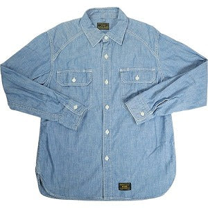 WTAPS ダブルタップス 17AW SEAGULL SHIRT COTTON CHAMBRAY 長袖シャツ インディゴ Size 【S】 【中古品-非常に良い】 20819319