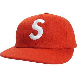 SUPREME シュプリーム 15AW Wool S Logo 6-Panel Red キャップ 赤 Size 【フリー】 【中古品-ほぼ新品】 20819337