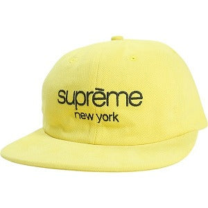 SUPREME シュプリーム 18SS Classic Logo 6-Panel Yellow キャップ 黄 Size 【フリー】 【中古品-ほぼ新品】 20819343