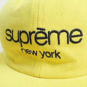 SUPREME シュプリーム 18SS Classic Logo 6-Panel Yellow キャップ 黄 Size 【フリー】 【中古品-ほぼ新品】 20819343