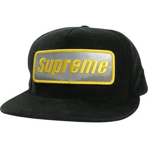 SUPREME シュプリーム 14AW Cord Roadside 5-Panel Cap キャップ 黒 Size 【フリー】 【中古品-良い】 20819348