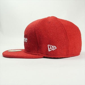 SUPREME シュプリーム ×Harris Tweed 09AW Box Logo New Era ニューエラキャップ 赤 Size 【7　5/8(XL)】 【新古品・未使用品】 20819350