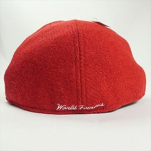 SUPREME シュプリーム ×Harris Tweed 09AW Box Logo New Era ニューエラキャップ 赤 Size 【7　5/8(XL)】 【新古品・未使用品】 20819350