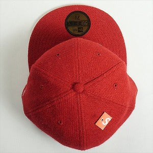 SUPREME シュプリーム ×Harris Tweed 09AW Box Logo New Era ニューエラキャップ 赤 Size 【7　5/8(XL)】 【新古品・未使用品】 20819350
