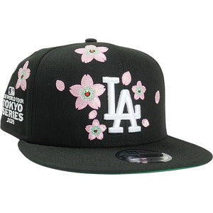 村上隆 ムラカミタカシ ×MLB World Tour Tokyo Series 2025 New Era 9Fifty Dodgers Snapback Hat キャップ 黒 Size 【フリー】 【新古品・未使用品】 20819372