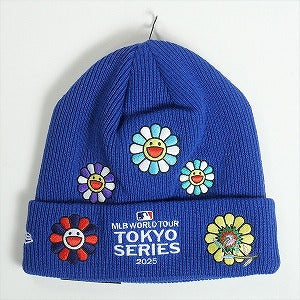 村上隆 ムラカミタカシ ×MLB World Tour Tokyo Series 2025 New Era 6 Dart Cubs Cuff Beanie ビーニー 青 Size 【フリー】 【新古品・未使用品】 20819446