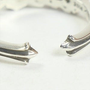 CHROME HEARTS クロム・ハーツ BABY CLSC-DBL FLRL CRS OPEN RING SLV リング 銀 Size 【8号】 【新古品・未使用品】 20819449
