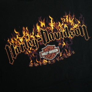 VINTAGE ヴィンテージ Harley Davidson Frame Ventura Camarillo,CA Tee Tシャツ 黒 Size 【XXL】 【中古品-良い】 20819491