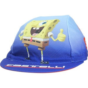 SUPREME シュプリーム ×SpongeBob SquarePants ×Castelli 25SS Cycling Cap Blue サイクリングキャップ 青 Size 【フリー】 【新古品・未使用品】 20819500