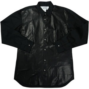CHROME HEARTS クロム・ハーツ ×COMME des GARCONS CDG CH DTLS ADDED SHIRT BLACK 長袖シャツ 黒 Size 【L】 【新古品・未使用品】 20819507
