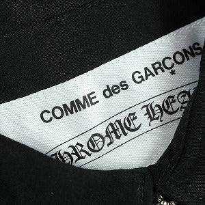 CHROME HEARTS クロム・ハーツ ×COMME des GARCONS CDG CH DTLS ADDED SHIRT BLACK 長袖シャツ 黒 Size 【L】 【新古品・未使用品】 20819507