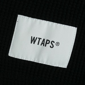 WTAPS ダブルタップス 22SS WAFFLE LS BLACK ロンT 黒 Size 【L】 【中古品-非常に良い】 20819520