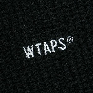 WTAPS ダブルタップス 22SS WAFFLE LS BLACK ロンT 黒 Size 【L】 【中古品-非常に良い】 20819520
