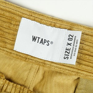 WTAPS ダブルタップス 21AW TUCK 02 TROUSERS パンツ マスタード Size 【M】 【中古品-良い】 20819529