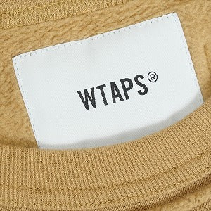 WTAPS ダブルタップス 21SS RAGS CREW NECK クルーネックスウェット タン Size 【M】 【中古品-良い】 20819540
