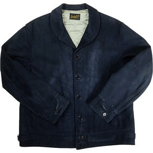 TENDERLOIN テンダーロイン NUBUCK S レザージャケット 紺 Size 【L】 【中古品-良い】 20819609