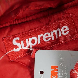 SUPREME シュプリーム 25SS Bandana Jacquard Denim Hooded Work Jacket Red デニムジャケット 赤 Size 【M】 【新古品・未使用品】 20819627