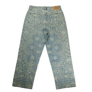 SUPREME シュプリーム 25SS Bandana Jacquard Baggy Jean Blue デニムパンツ 青 Size 【34】 【新古品・未使用品】 20819628