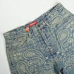 SUPREME シュプリーム 25SS Bandana Jacquard Baggy Jean Blue デニムパンツ 青 Size 【34】 【新古品・未使用品】 20819628